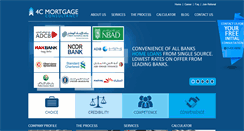 Desktop Screenshot of 4cmortgages.com